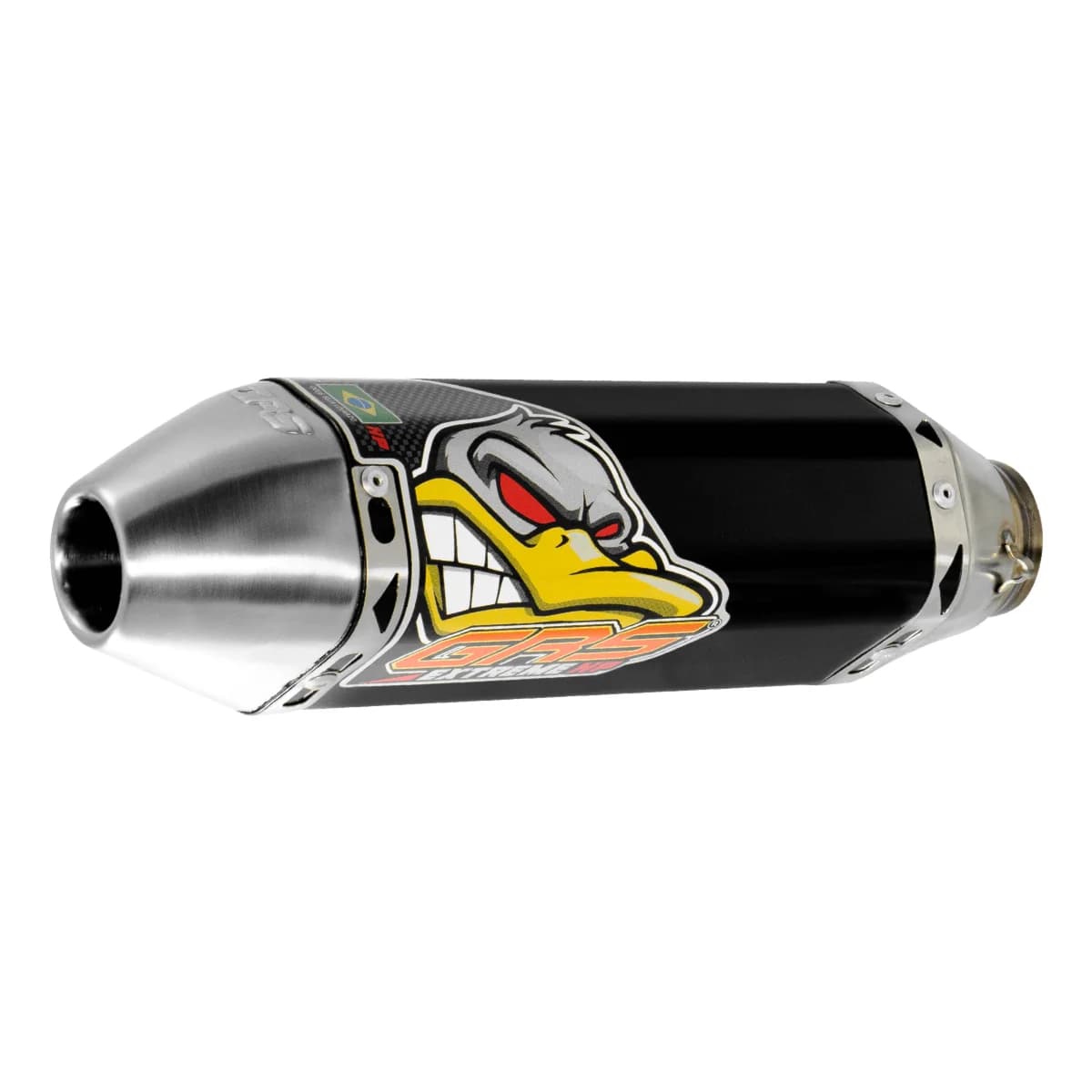 Escapamento GRS Extreme HP CG 150 Com Bacalhau Curva Padrão 2009/2015