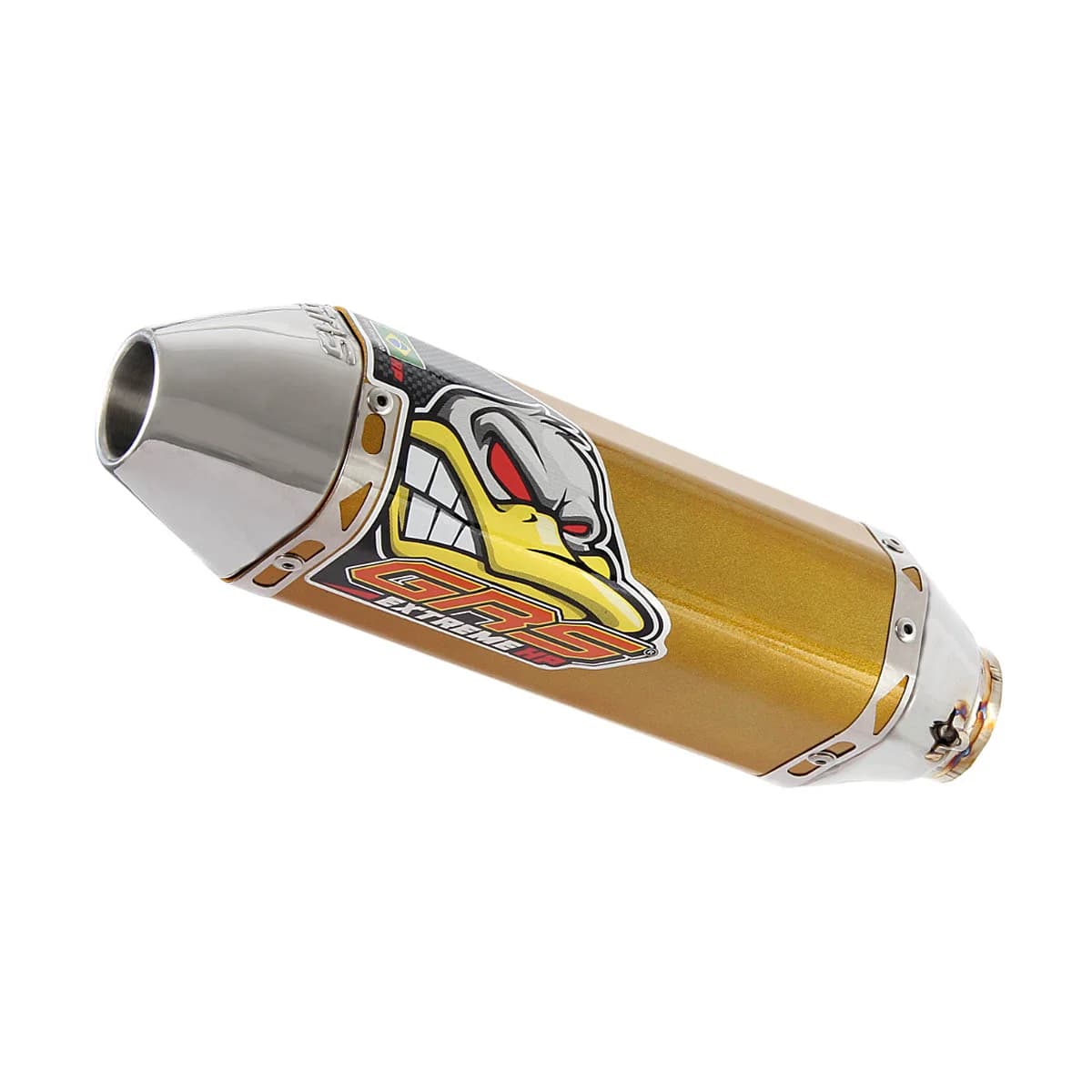 Escapamento GRS Racing Extreme HP CG 160 Curva Padrão 2016/2025 - Imagem 1